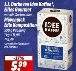 Simmel J.J. Darboven Idee Kaffee, Eilles Gourmet oder Mövenpick Edle Komposition Angebot