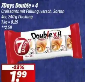 Simmel 7Days Double x4 Angebot