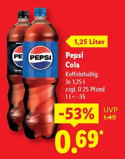 Lidl Pepsi Cola Angebot