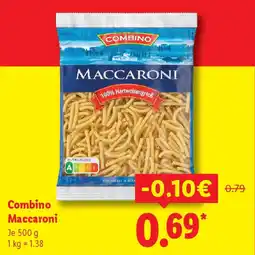 Lidl Combino Maccaroni Angebot