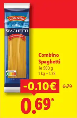 Lidl Combino Spaghetti Angebot