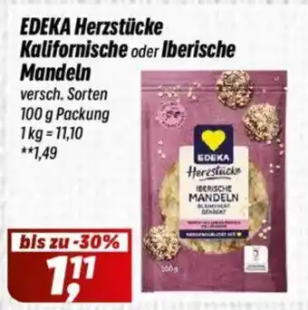 Simmel EDEKA Herzstücke Kalifornische oder Iberische Mandeln Angebot