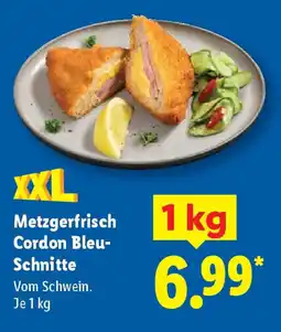 Lidl Metzgerfrisch Cordon Bleu- Schnitte Angebot