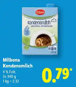 Lidl Milbona Kondensmilch Angebot