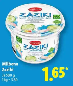 Lidl Milbona Zaziki Angebot