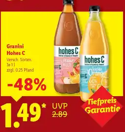 Lidl Granini Hohes C Angebot