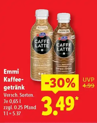 Lidl Emmi Kaffee- getränk Angebot