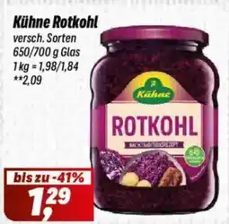 Simmel Kühne Rotkohl Angebot