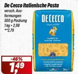 Simmel De Cecco italienische Pasta Angebot