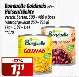Simmel Bonduelle Goldmais oder Hülsenfrüchte Angebot