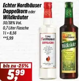Simmel Echter Nordhäuser Doppelkorn oder Wildkräuter Angebot