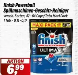 Simmel finish Powerball Spülmaschinen-Geschirr-Reiniger Angebot