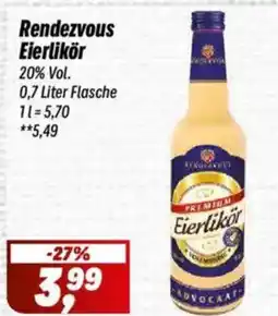 Simmel Rendezvous Eierlikör Angebot