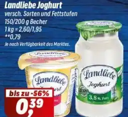 Simmel Landliebe Joghurt Angebot
