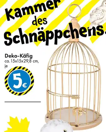 TEDi Deko-Käfig Angebot