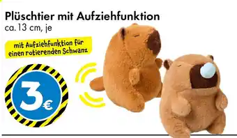 TEDi Plüschtier mit Aufziehfunktion Angebot