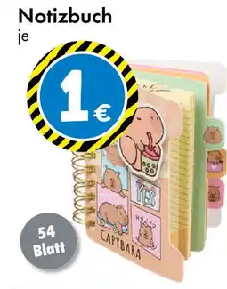TEDi Notizbuch Angebot