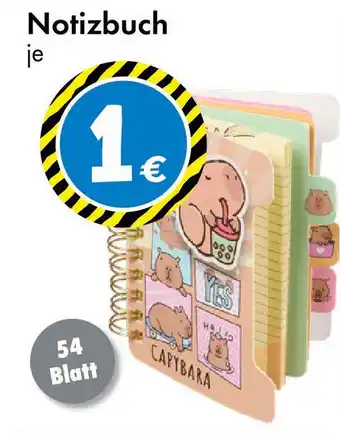 TEDi Notizbuch Angebot