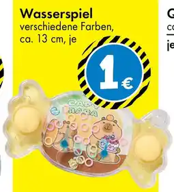 TEDi Wasserspiel Angebot