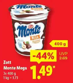 Lidl Zott Monte Mega Angebot