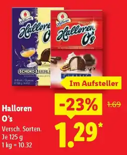 Lidl Halloren O's Angebot