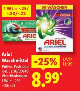 Lidl Ariel Waschmittel Angebot