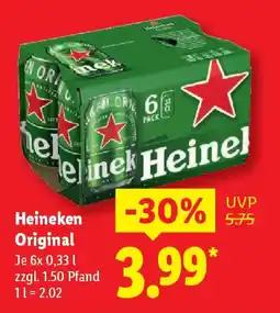 Lidl Heineken Original Angebot