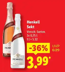 Lidl Henkell Sekt Angebot