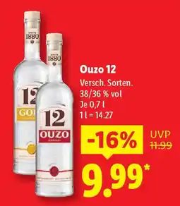 Lidl Ouzo 12 Angebot