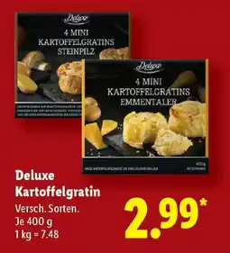 Lidl Deluxe Kartoffelgratin Angebot