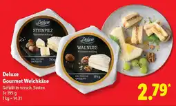 Lidl Deluxe Gourmet Weichkäse Angebot