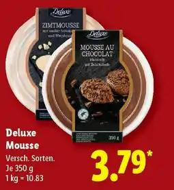 Lidl Deluxe Mousse Angebot