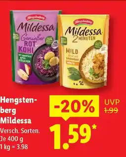 Lidl Hengsten- berg Mildessa Angebot