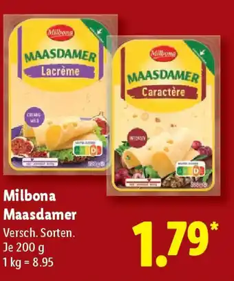 Lidl Milbona Maasdamer Angebot