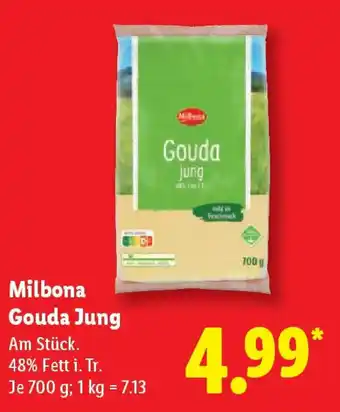 Lidl Milbona Gouda Jung Angebot