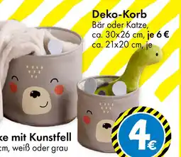 TEDi Deko-Korb Angebot