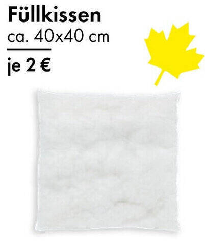 Füllkissen Angebot bei TEDi