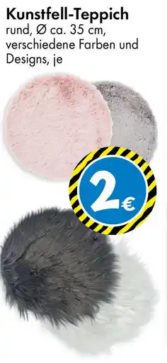TEDi Kunstfell-Teppich Angebot