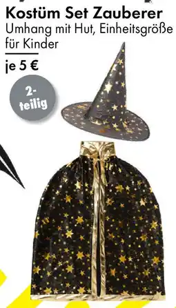 TEDi Kostüm Set Zauberer 2- teilig Angebot