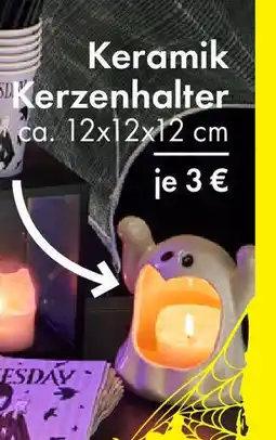 TEDi Keramik Kerzenhalter Angebot