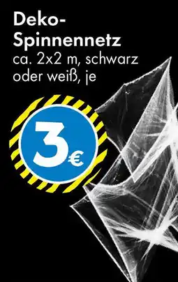 TEDi Deko- Spinnennetz Angebot