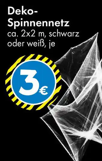 TEDi Deko- Spinnennetz Angebot