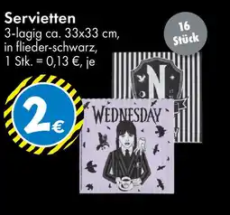 TEDi Servietten Angebot