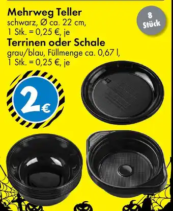 TEDi Mehrweg Teller, Terrinen oder Schale Angebot