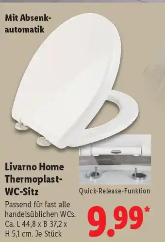 Lidl Livarno Home Thermoplast- WC-Sitz Angebot