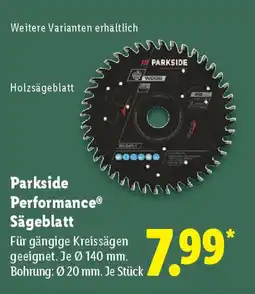 Lidl Parkside Performance Sägeblatt Angebot