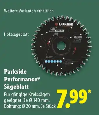 Lidl Parkside Performance Sägeblatt Angebot