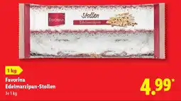 Lidl Favorina Edelmarzipan-Stollen Angebot