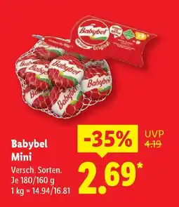 Lidl Babybel Mini Angebot