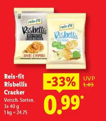 Lidl Reis-fit Risbellis Cracker Angebot